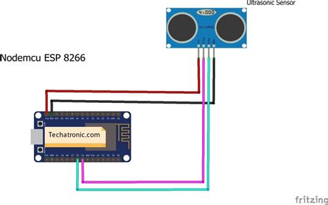 Esp With Ultrasonic Sensor Esp Tutorial