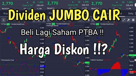 Dividen Jumbo Cair Beli Lagi Saham PTBA Di Harga Diskon YouTube