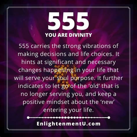 555 Angel Number - You Are Divinity | Seeing 555 Meaning