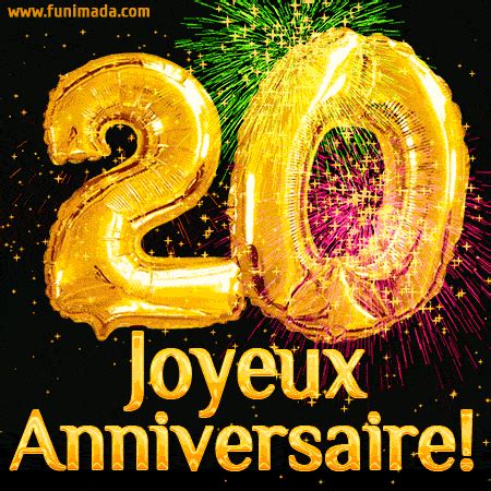 Joyeux anniversaire 20 ans télécharger sur Funimada