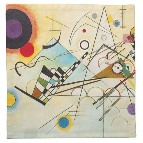 Kandinsky Composition VIII Napkin | Zazzle.com