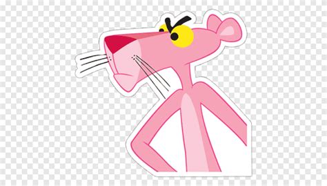 Free Download Sticker The Pink Panther Cartoon The Pink Panther