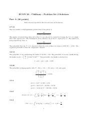 Probability Calculations And Combinatorial Proofs Solutions Course