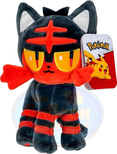 Pokémon Litten 8 20cm Plush Skw Balloon And Candy Shop