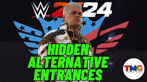 WWE 2K24 Did You Know Hidden Alternative Entrances YouTube