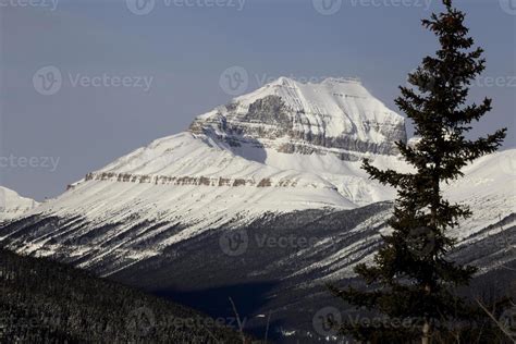 Rocky Mountains in Winter Canada 5436625 Stock Photo at Vecteezy