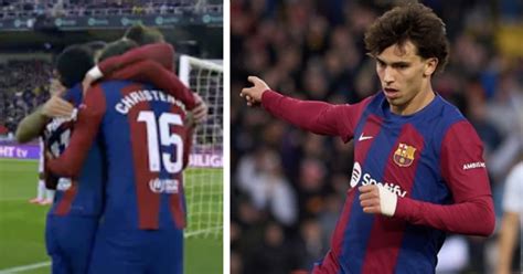 Joao Felix réalise un geste adorable envers un joueur du Barça après