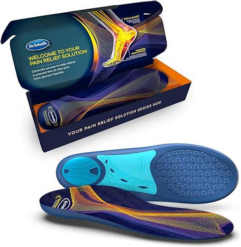 Dr Scholls Dr Scholls Sized To Fit Plantar Fasciitis Insoles Men 7