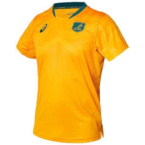 Découvrez le Maillot Rugby Australie Pré Match 2023 2024 Asics sur