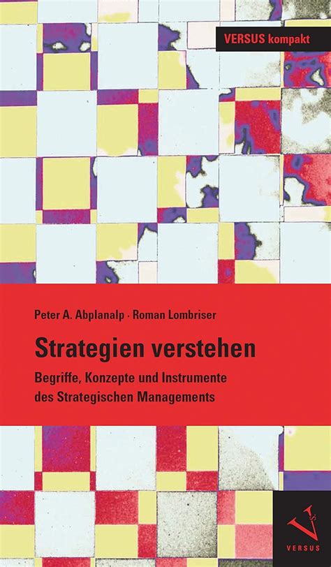 Strategien Verstehen Begriffe Konzepte Und Instrumente Des