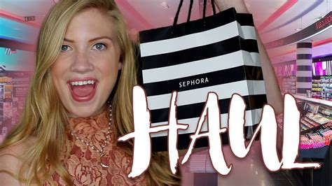 Summer Makeup Haul Sephora Must Haves • Lottie Smalley Youtube