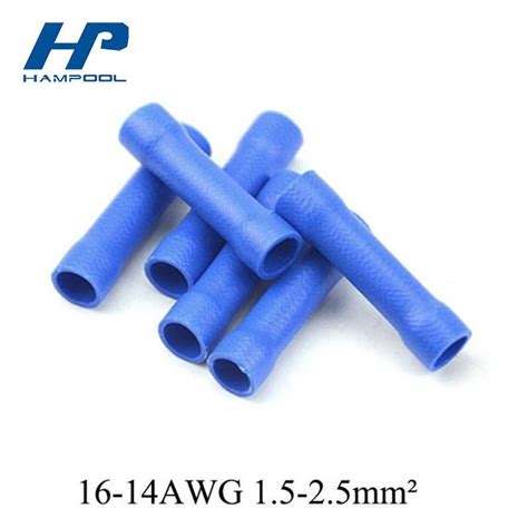 Hampool Factory Supply Cable Terminals Crimp Pre Insulated Female Butt