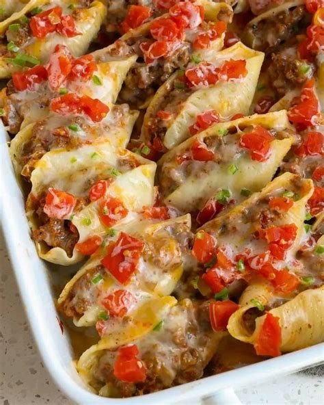 Taco Stuffed Shells Recipes