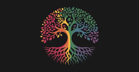 Tree Life Rainbow LGBT Cool Gay Pride Flag Ally Pride Flag Ally T