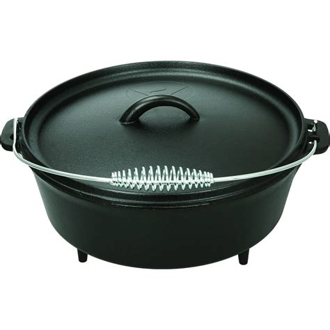 Ozark Trail 5 Quart Cast Iron Dutch Oven With Handle