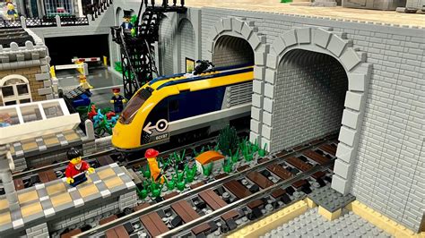 Train Tunnel Lego City Update Youtube