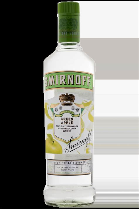 How Much Alcohol Is In A Smirnoff Green Apple Off