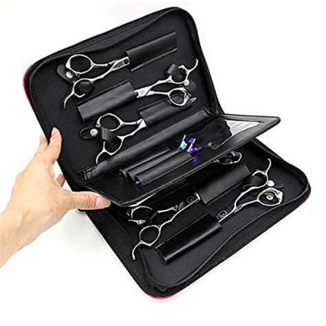 Black Hair Shear Scissors Bag Holder Barber Pouc Grandado