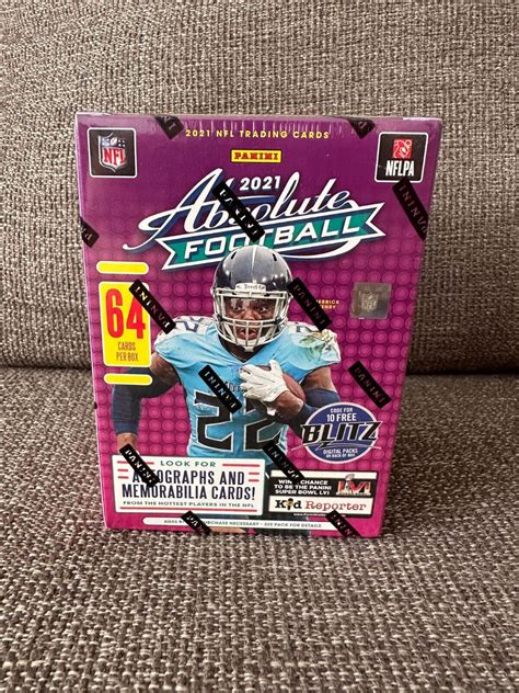 Panini Absolute Nfl Football Blaster Box Brand New Factory Sealed