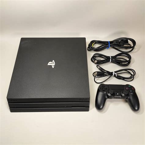 Yahooオークション 1円～ps4 Pro 本体 Cuh 7000b 1tb ジェットブラ