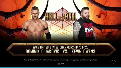 Wwe K Dominik Dijakovic Vs Kevin Owens Youtube