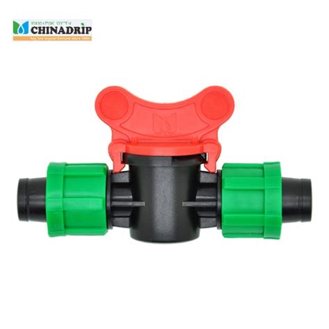 Top Quality Lock Tape Coupler With Valve Dn17 Lv0117 Threaded Male Male