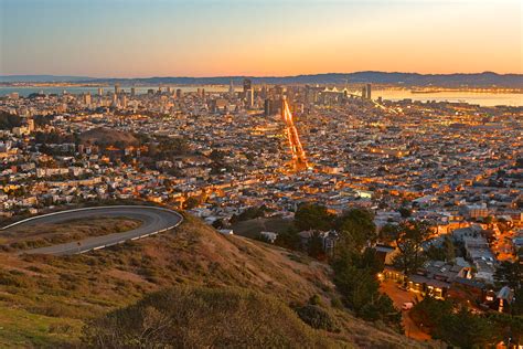 Aerial Photography Of Cityscape During Dawn San Francisco HD Wallpaper