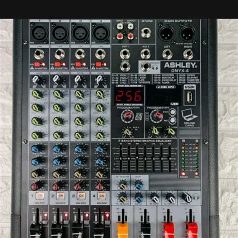 Jual Mixer Ashley Onyx Original New Kota Surabaya Sukses Audio