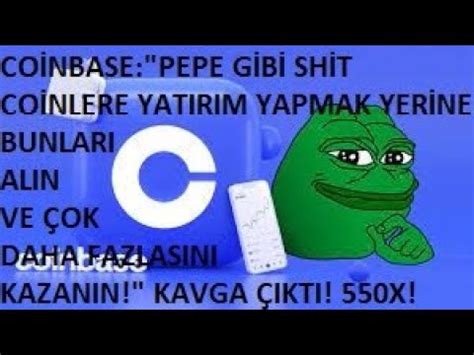 Co Nbase Pepe G B Sh T Ler Almak Yer Ne Bu Altco Nler Alin Ve Ok