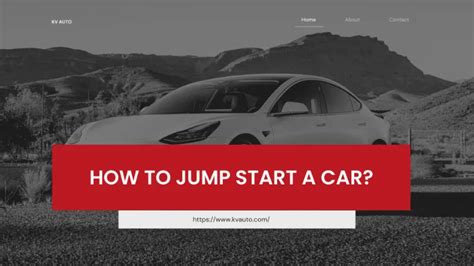 How to Jump Start a Car Properly? Let's See - KV Auto