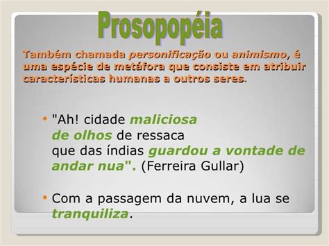 Prosopopeia O Que É - Resultado de imagem para figuras de linguagem prosopopeia
