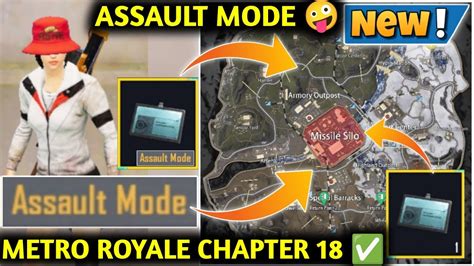 Playing Assault Mode In Arctic Base Pubg Metro Royale Youtube