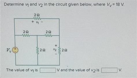 Solved Apply Mesh Analysis To Find V0 In The Circuit Given