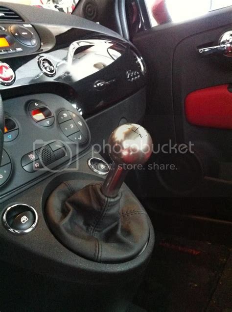 New Shift Knob Fiat 500 Forum