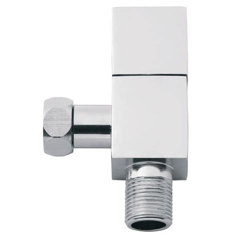 Wall Mounted Shut Off Valve 10717479 WIRQUIN Chrome Plated Brass