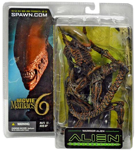 Mcfarlane Toys Alien Resurrection Movie Maniacs Series 6 Warrior Alien Action Figure Toywiz