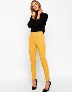 Collection Tendance 20 Modeles Tenue Pantalon Jaune Moutarde Femme