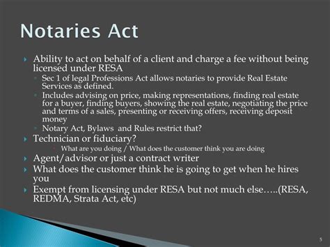 Ppt Real Estate And The Notary Powerpoint Presentation Free Download