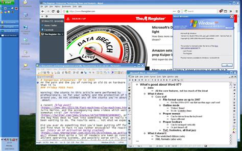 Want To Live Dangerously Try Running Windows Xp In 2023 • The Register