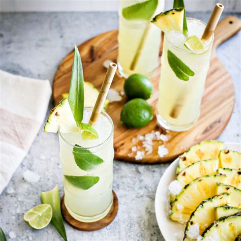 Pineapple Cooler Recipe The Best Pineapple Lime Drink So Easy