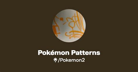 Pokémon Patterns Linktree