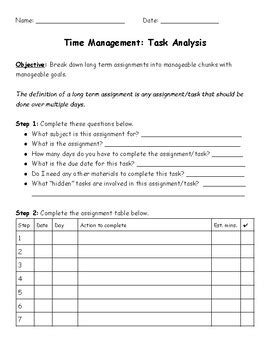 Breaking Down Long Term Assignments By Shannon D Addezio Tpt