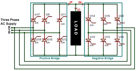 What Is Cycloconverter Types Working Principle Circuits And