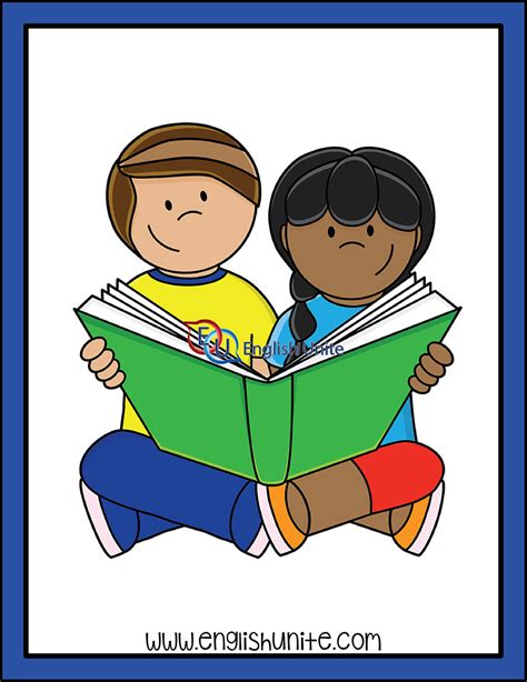 Free Vector | Couple of student with reading book in the hands - Clip ...