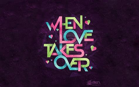 typography, Quote, Purple Background, Colorful, Love Wallpapers HD ...