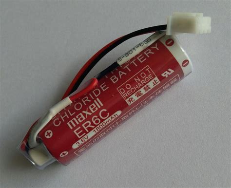 Maxell Er C With Connector Battery Type Lithium Battery Capacity