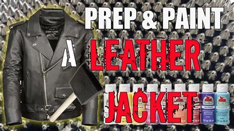 Revamping Your Leather Jacket The Ultimate Guide To Getting A Spray Paint Finish Shunvogue