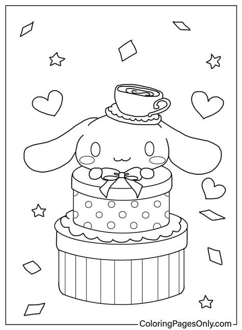 Coloriage Cinnamoroll Imprimable Coloriages à Imprimer Gratuits