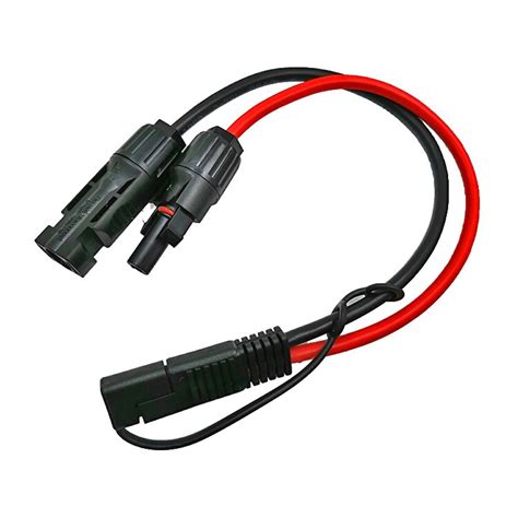 MC4 Sae Adapter 10 Awg Kabel Connector Met 1 Pcs S Grandado