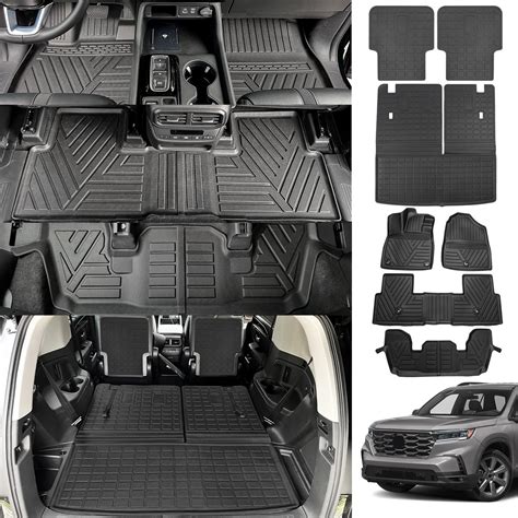 Powoq Floor Mat Compatible With Honda Pilot Backrest Mat